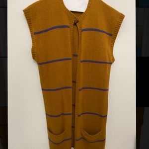 Vintage christian dior Sleeveless Long Cardigan